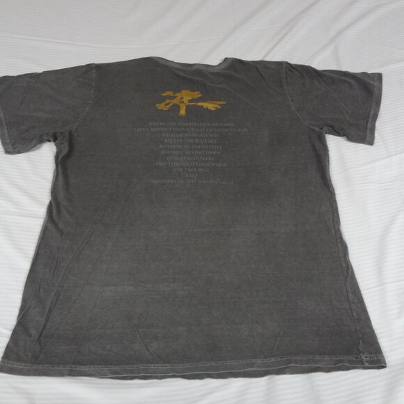 U2 THE JOSHUA TREE 2017 TOUR W/DATES - GRAY LARGE T-SHIRT L210 (HOLE C PICS) - Picture 12 of 12